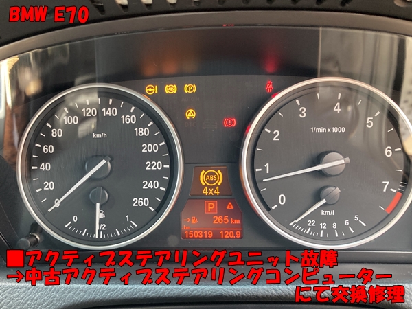 BMW LCI アクティブステアリング ユニット コンピューター 6854031 BMW F10 F01 7 5 Series control unit active steering 6854031